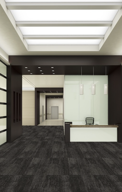 Shaw Backlit Carpet Tile – Refract 9" x 36"